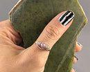 Faceted Pink Tourmaline Wire Wrapped Ring 1pc (Custom Sizes)