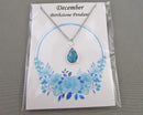 Birthstone Crystal Necklaces