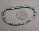 Emerald Beads Faceted Round 3mm 3.5" Strand (C156)