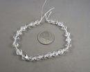 Clear Quartz Beads Star Cut Faceted 8mm (C179)