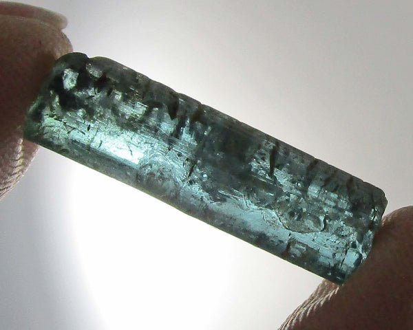 Blue Indicolite Tourmaline Crystal B032-5