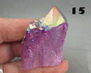 You Choose!  Lavender Aura Quartz Crystal Cluster 1pc