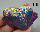 You Choose!  Rainbow Aura Quartz Crystal Cluster 1pc