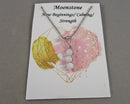Rainbow Moonstone Pendant 1pc J058