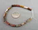 Picasso Jasper Column Beads 13x4mm C529