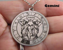 You Choose! Stainless Steel Zodiac Symbol Pendants!