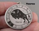 You Choose! Stainless Steel Zodiac Symbol Pendants!