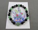 Aventurine & Hematite Gemstone Bracelet 1pc Z069