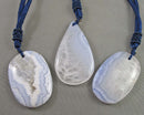 You Choose!  Blue Lace Agate Pendant Necklace
