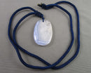 You Choose!  Blue Lace Agate Pendant Necklace