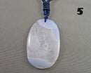 You Choose!  Blue Lace Agate Pendant Necklace