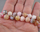 Pink Opal Beads Round (Various Sizes)