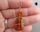 You Choose!  Handmade Wire Wrapped Pendants by Tegan!