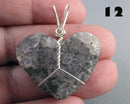 You Choose!  Handmade Wire Wrapped Pendants by Tegan!