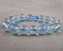Aqua Blue Fluorite Beads 6mm Round (C574)