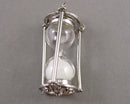 Working Hour Glass Pendant (Vintage) 1pc H007-4