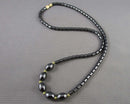Hematite Necklace Vintage H007-5