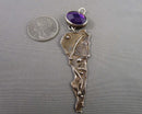925 Sterling Silver Pendant Vintage H007-11