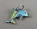 Abalone Shell Dolphin Pendant H007-14