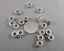 Spacer Beads with Charm Attachment Loop 20pcs (C427)