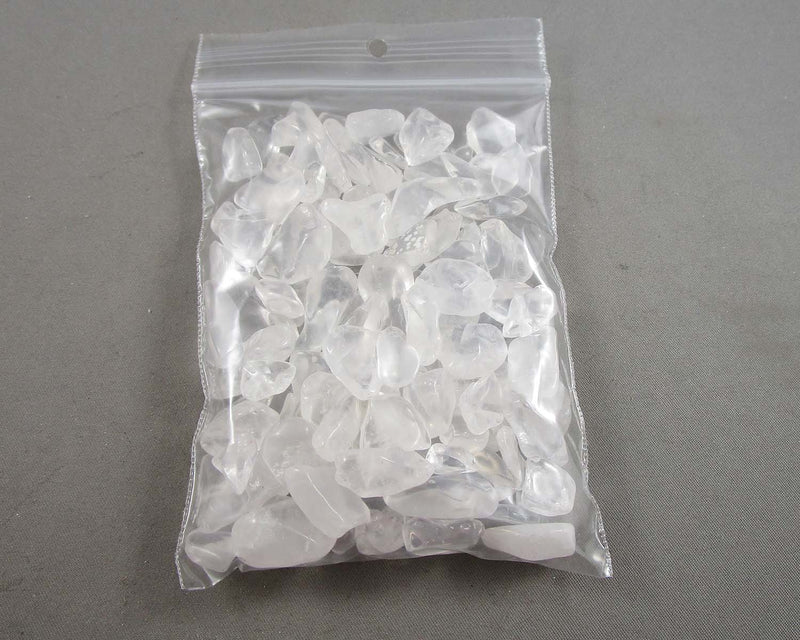 Clear Quartz Large Chips (Undrilled) 100 grams (H019)