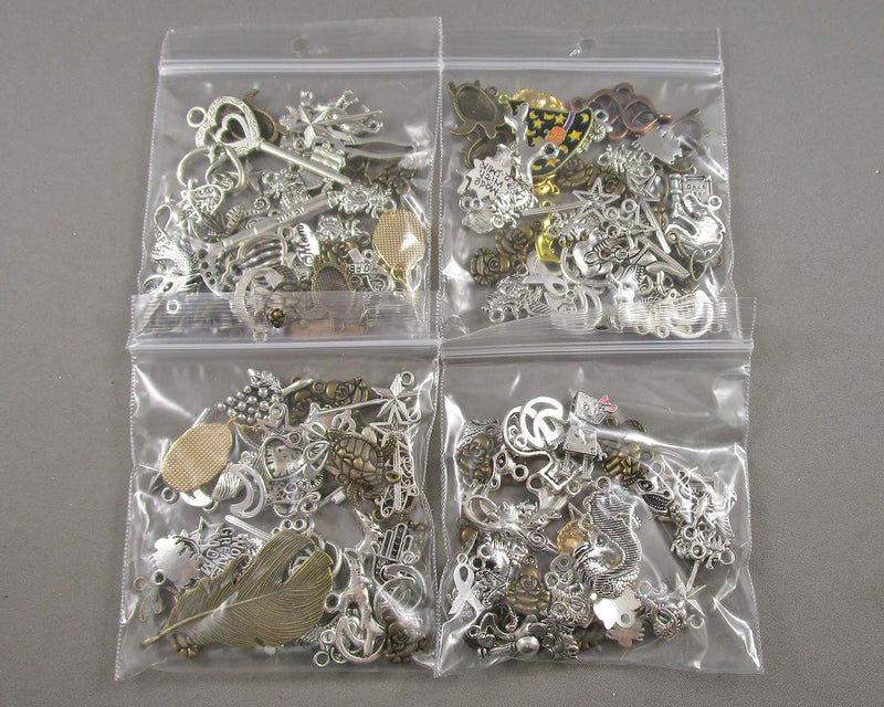 Mixed Charms for Jewelry Making - 50 grams (C062**)
