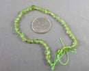 Peridot Nugget Beads (C415)