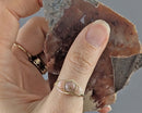 Pink Opal Wire Wrapped Ring 1pc (Custom Sizes)