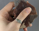 Prehnite Wire Wrapped Ring 1pc (Custom Sizes)