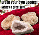 Set of 2 Break Your Own Geodes - Quartz Geode