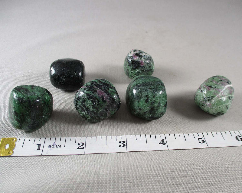30% OFF!  Ruby Zoisite Polished Stone 1pc (T244)