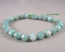 Premium Amazonite Faceted Rondell Beads (C411)