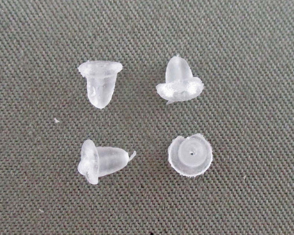 Plastic Earring Backs/Nuts approx 500pcs (G028-1)