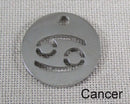 Zodiac Stainless Steel Charms (Astrological) 12mm 2pcs