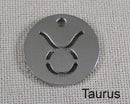 Zodiac Stainless Steel Charms (Astrological) 12mm 2pcs