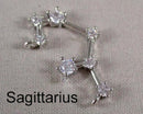 CZ Zodiac Constellation Charms (Astrological) 1pc