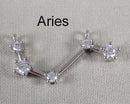 CZ Zodiac Constellation Charms (Astrological) 1pc