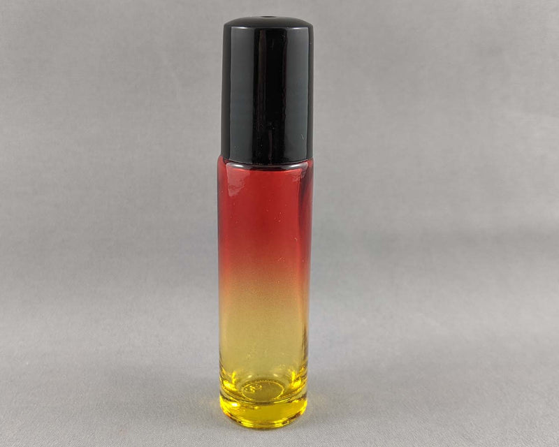 30% OFF!! Glass Roller Bottle for Essential Oil (Red/Yellow) 10ml (1050*)