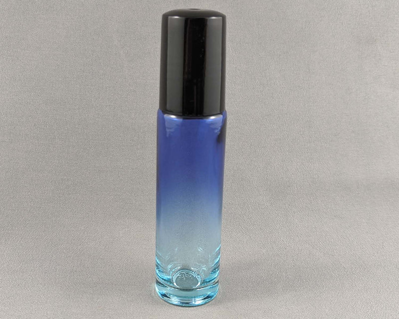 Glass Roller Bottle for Essential Oil (Blue/Clear) 10ml (2328)