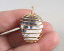 Gold Tone Cages for Stones 21x19mm 10pcs (4021)