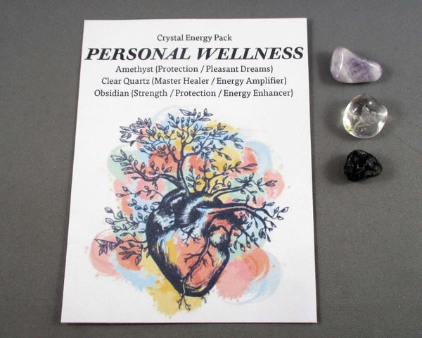 Personal Wellness! Crystal Energy Kit H033