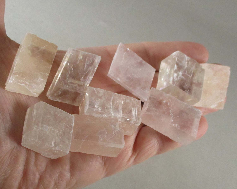 25% OFF!  Pink Optical Calcite Cube 1pc T281