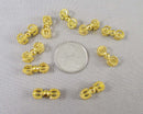 60% OFF!! Dorje Charms Gold Tone 10pcs 18.5 x 9.5mm  (0802)