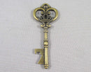 50% OFF!! Skeleton Key Charm Antique Bronze 1pc (0155)