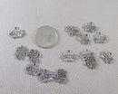 65% OFF!! Worlds Greatest Mom Charms Silver Tone 20pcs (0147)