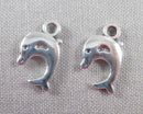 75% OFF!! Dolphin Charms Silver Tone 12pcs (0163)