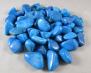 Blue Howlite Polished Stones (Small) 5pcs Z043