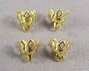 50% OFF!! Bell Caps Gold Tone 14pcs (2123)