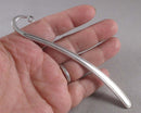 Bookmark Charm Silver Tone 5pcs (G047-2)
