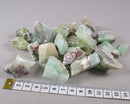 Green Calcite Crystals Raw (Small) 3pcs H129**
